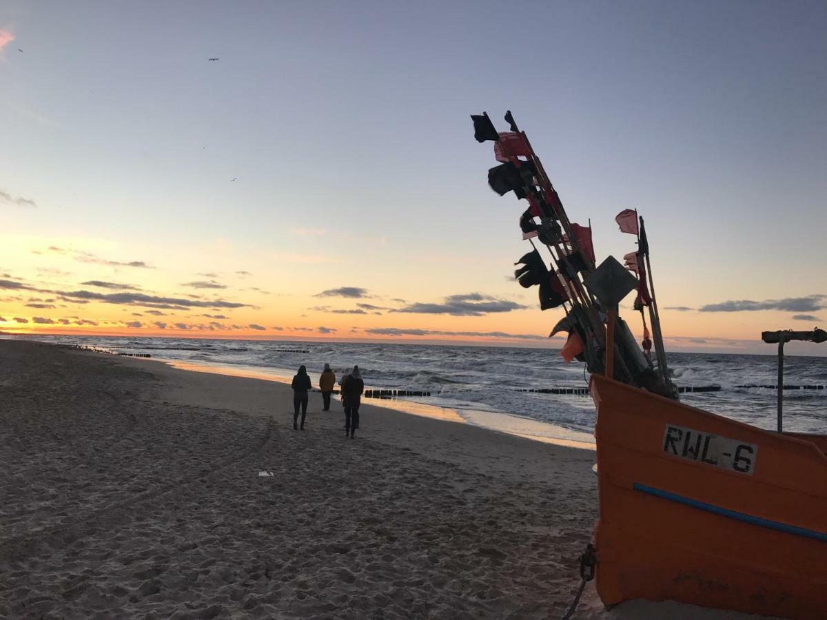 Appartamento Vista Mar Trzęsacz Esterno foto